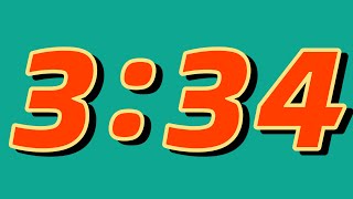 3 Minute and 34 Second Timer
