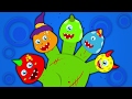 Monstruos dedo familia | rimas infantiles | Familia dedos | Kids Song | Monsters Finger Family