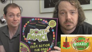 Don't Panic!  Beer and Board Games