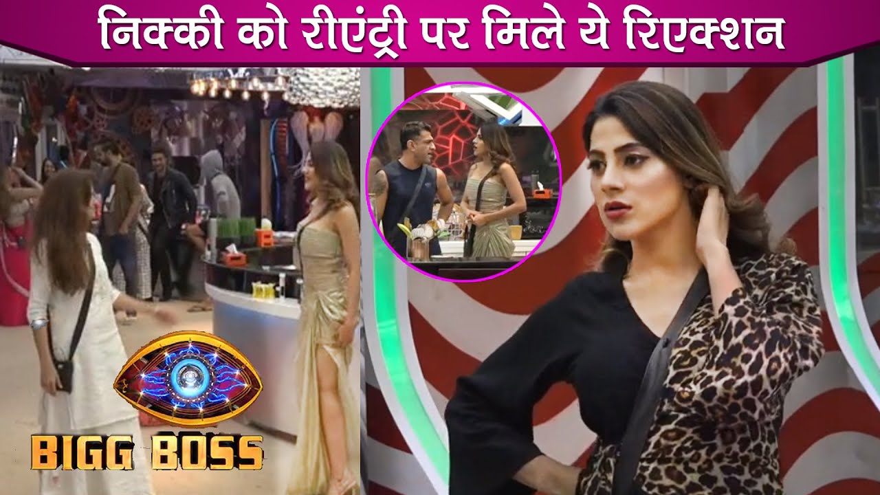 BB14: Nikki Tamboli Enters BB14 House; Gets Such Reactions From Eijaz, Jasmin, Rubina & Challengers