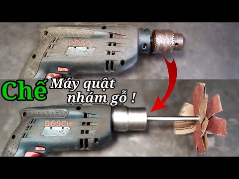 Video Chế Tạo Phụ Kiện Nối Cốt Máy Khoan Chuyển Thành Máy... - youtube