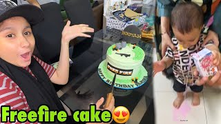 Fariha ka special birthday cake | Basil me Sara juice gira diya