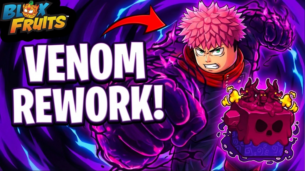 4TH SEA AND VENOM REWORK OFFICIAL CONFIRMED | Blox Fruits Update 30 ...