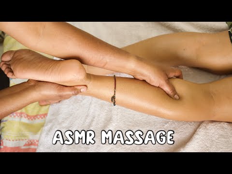Female Leg Massage By Monalisa - Sleeping Pill For Insomnia | Indian ASMR Sounds