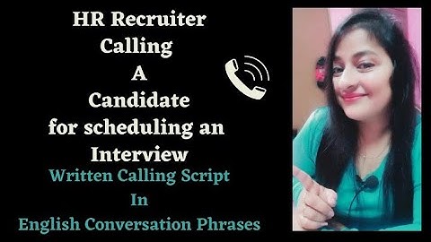 HR Recruiter Calling Script |HR Interview #call #interview #hr #readytogetupdate #readyforssenglish