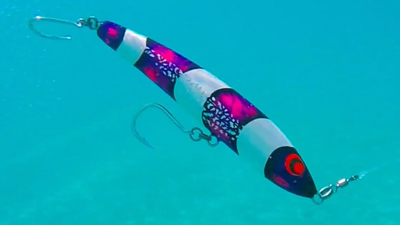 TP Kustom Ayra Floating Stickbait action underwater Underwater video