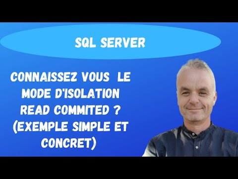 Are you familiar with the READ COMMITTED isolation mode in SQL Server (simple example)?