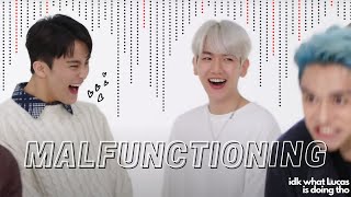 Mark malfunctions when he laughs (and it's adorable)