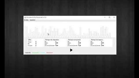 Simulador de Procesos (Java) en Windows 10 64bits