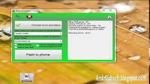 How To Install  Create Custom Boot Animation On Samsung Galaxy S2  S II Phone (nowtelugu.com)