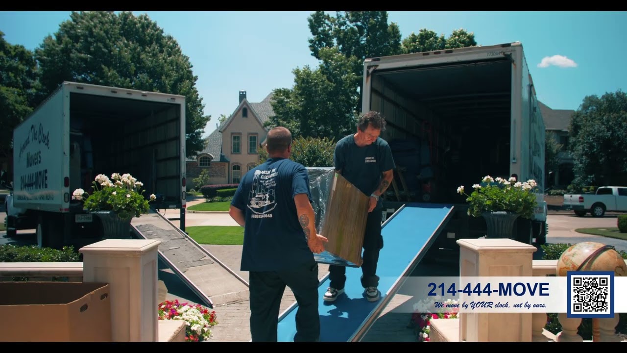 Around The Clock Moving & Storage – Your Trusted Dallas Movers!