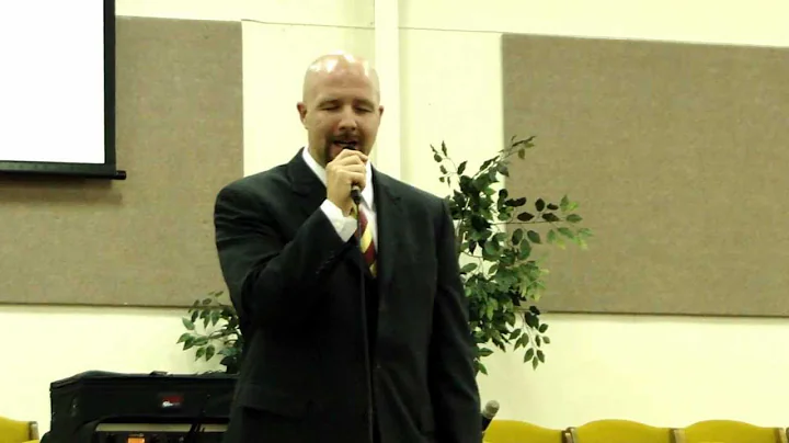 Nathan Prisk sings I'd Rather Have Jesus