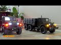 All 1/16 Scale Military Truck. US M35 &amp; M54, German MAN KAT1