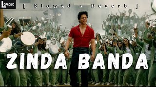 Zinda Banda ( Slowed + Reverb )| Anirudh Ravichander | Irshad Kamil | Jawan | Lofi Disc | Lofi Music