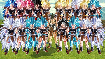 Raditz (Base-SS1-SS2-SS3-SS4-SS5-SSG-SS Rage-SSR-SSB-SSBE-SSB3-SSB4-SSB5-UI-MUI-UISS3-UISS4-UISS5)