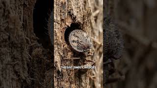 The Ant With a Manhole Cover Face? 🐜🧱 #nature #facts #evolution