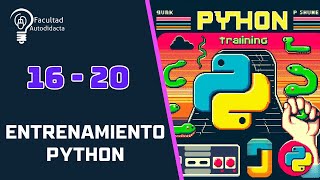 Python Training with 100 Exercises - Episode 4/20