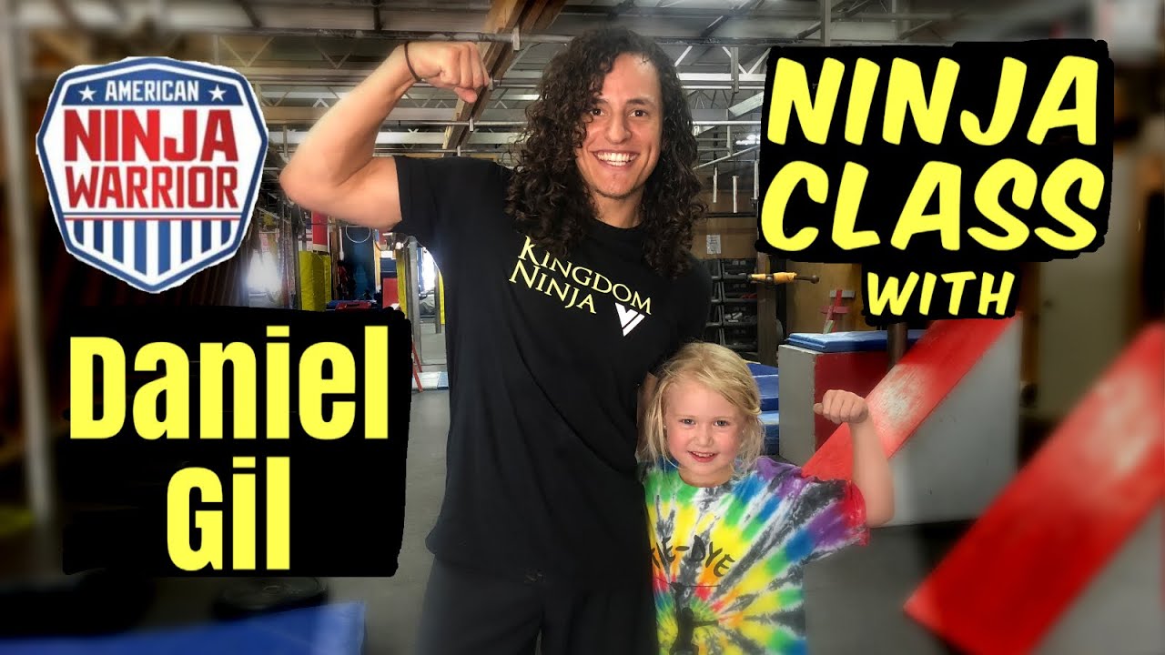 when she's Training with Daniel Gil American Ninja Warrior at Iron Sports