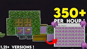 EASIEST Shulker Farm EVER – Minecraft Bedrock 1.21 (Unlimited Shulker Shells!)