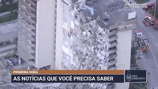 Sobe para 4 o número de mortos após desabamento de prédio em Miami