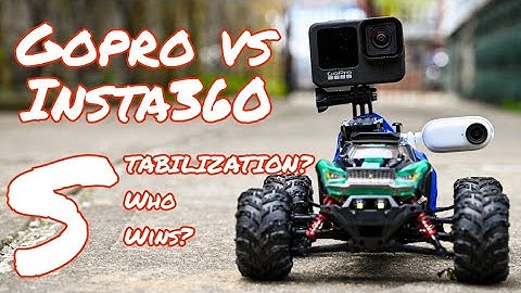 Gopro Hero 9 VS Insta360 Go 2 - RC Car Stabilization Test
