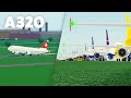 A320 Landing Competition in PTFS (Roblox)