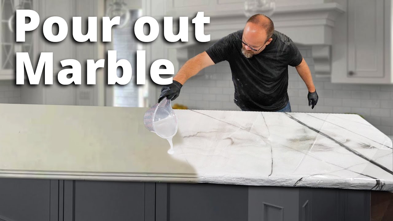 Pour on Marble Countertops | Stone Coat Epoxy