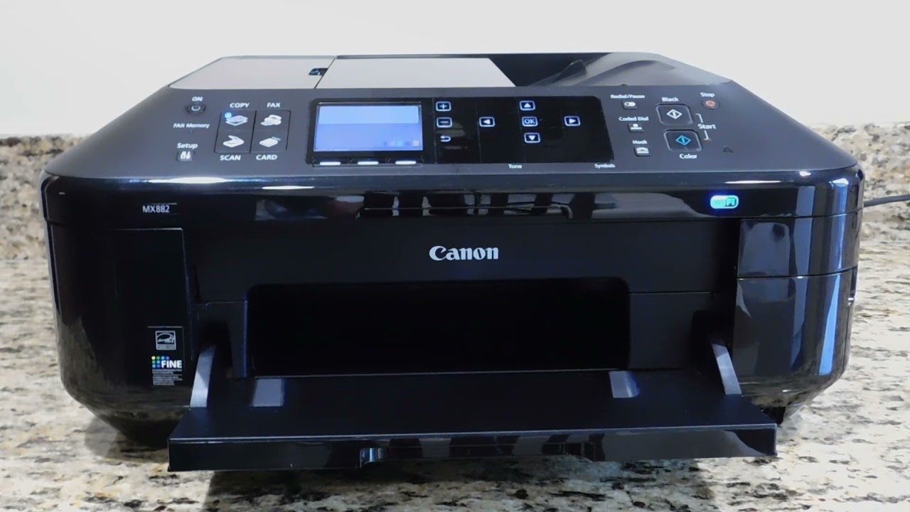 Wireless Printing Canon MX882