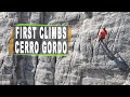 Bobby climbs at Cerro Gordo with Ghost Town Living