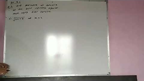 Class 11 chpt. 9 Differentiation Maharashtra state board