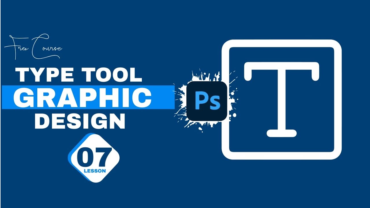 github adobe type tools Images High Quality Grahic LESSON 07 || TYPE TOOL || COURSE ADOBE PHOTOSHOP - YouTube