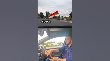 Wrong lane at a Roundabout. driving test #drivingtest #mocktest #roundabout