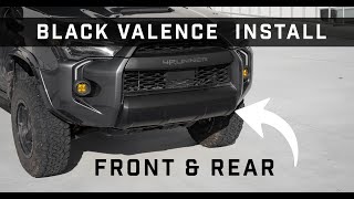 4Runner Front & Rear Replacement Valence Install
