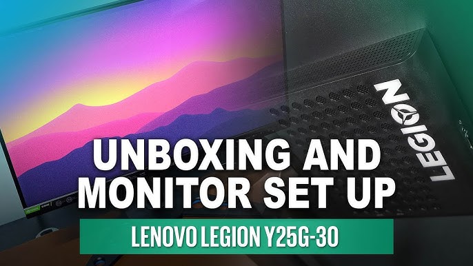 Lenovo Legion Y25g-30 24.5 HDR 360 Hz Gaming Monitor 66CCGAC1US