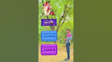 Parle-G biscuit to icecream, Cadbury, Popcorn, Good day, magical video #shorts #youtube