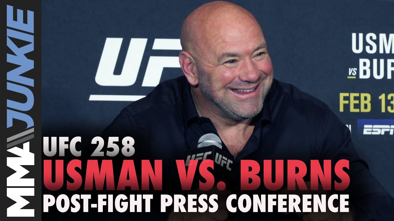 UFC 258 post-fight press conference