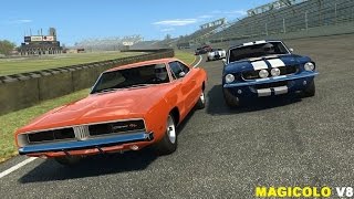 V8 Muscle Cars 3 - GoGy driving car racing game 2014 screenshot 5
