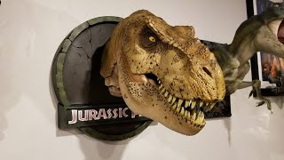 Chronicle Collectibles Jurrasic Park Female T-Rex 1/5 Bust Unboxing and Review