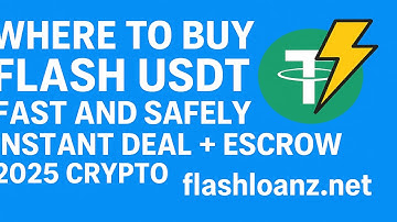 Where to Buy Flash USDT Fast and Safely | Instant Deal + Escrow | 2025 Crypto