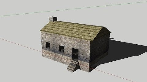 STEP BY STEP: HOW TO MAKE A MEDIEVAL HOUSE (Sketchup Tutorial)