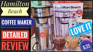 Review: Hamilton Beach Single Serve Coffee Maker — Coffee