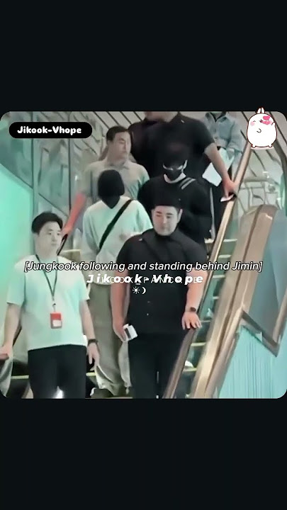 The way Jungkook kept following Jimin's every move#jimin #jungkook#jikook#bts#jikookvhope