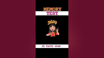 Memory test #40 | Riddles and puzzle for IQ test |#shorts #viral #paheli