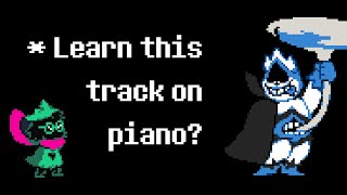 Video thumbnail of "Card Castle (from Deltarune) - Piano Tutorial"