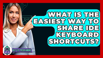 What Is The Easiest Way To Share IDE Keyboard Shortcuts? - Next LVL Programming