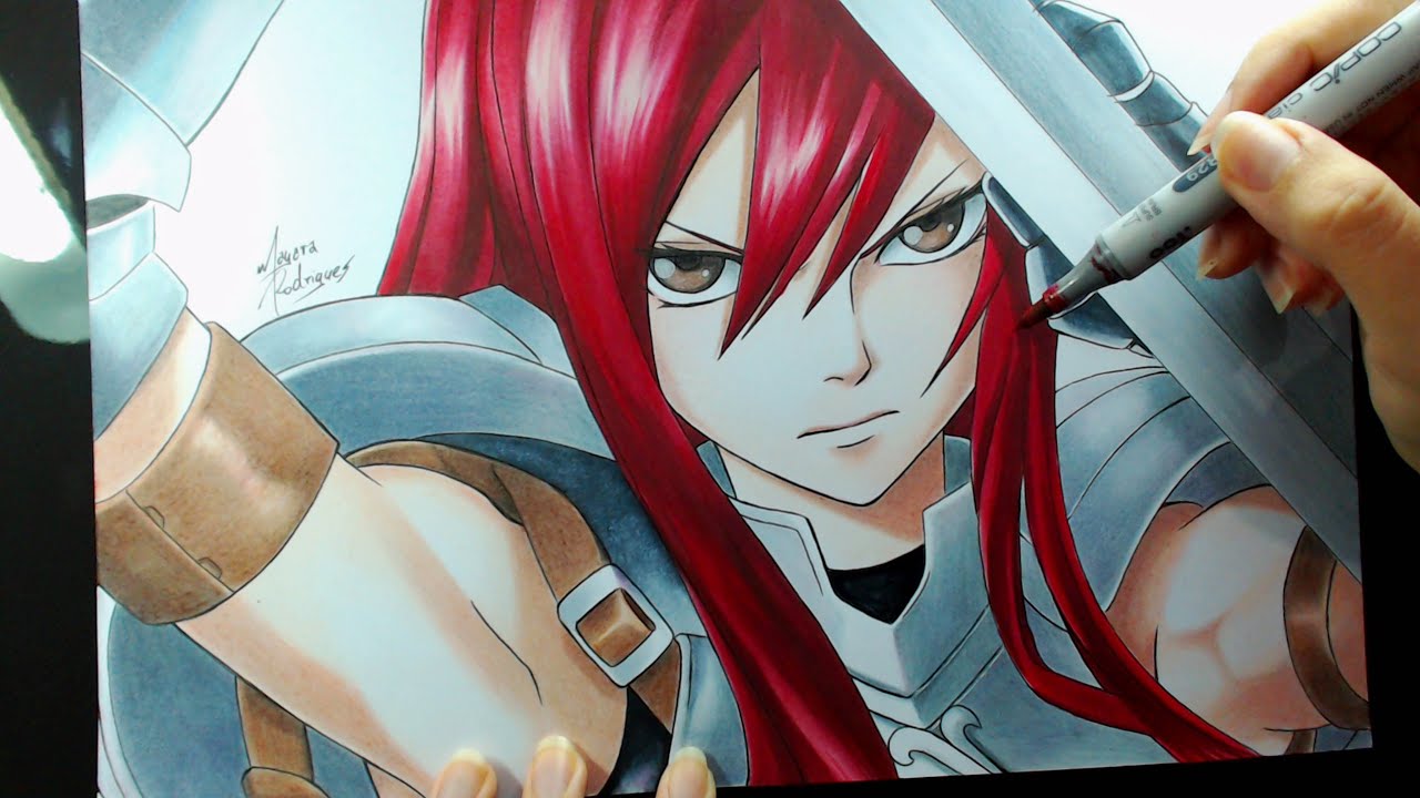 Featured image of post Erza Fairy Tail Drawing
