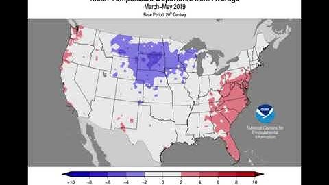 Spring 2019 U.S. Forecast verification