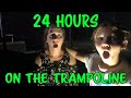 24 Hours Overnight On A Trampoline With Villains Slappy Edition