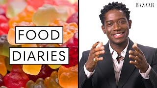 Everything Damson Idris Eats In A Day | Food Diaries | Harper's BAZAAR