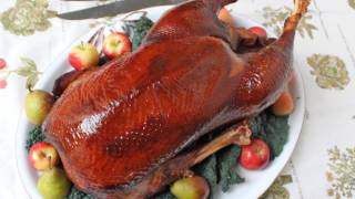 Roast Smoked Goose - A Christmas Goose Special